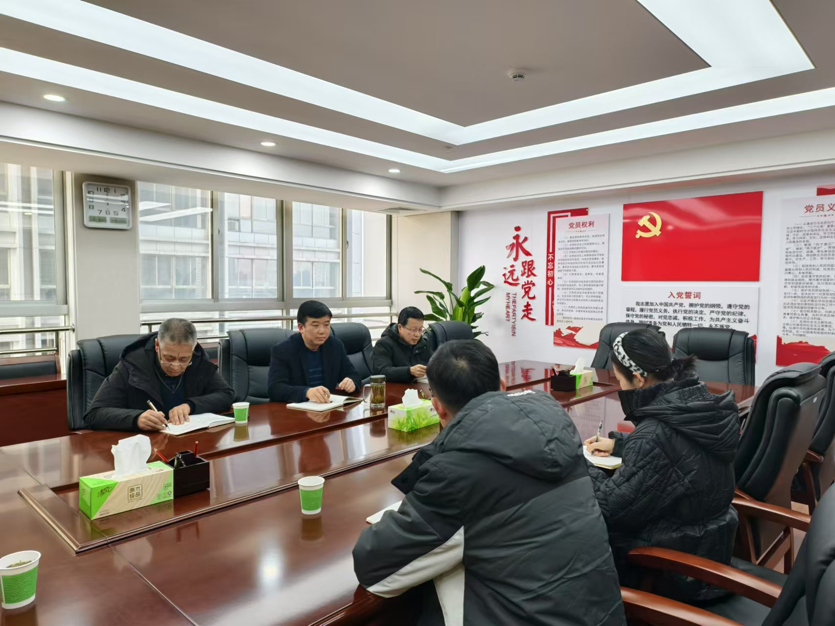 市人大常委會機關組織新任科級干部開展任前集體談話